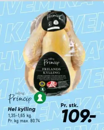 Bilka Hel kylling tilbud