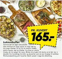 Bilka Luksusbuffet tilbud