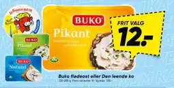 Bilka Buko flødeost eller Den leende ko tilbud