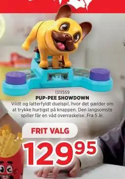 KiDS Coolshop PUP-PEE SHOWDOWN tilbud