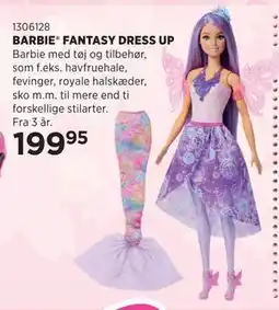 KiDS Coolshop BARBIE FANTASY DRESS UP tilbud