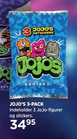 KiDS Coolshop JOJO’S 3-PACK tilbud