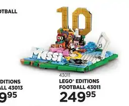 KiDS Coolshop LEGO EDITIONS FOOTBALL 43011 tilbud