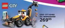 KiDS Coolshop LEGO CITY 60480 GUL RENDEGRAVER tilbud