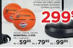 KiDS Coolshop BASKETBALL I 3 STR tilbud