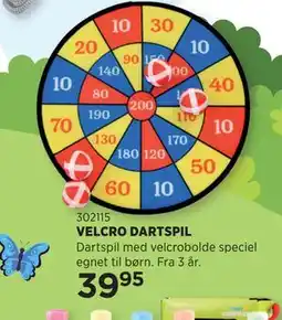 KiDS Coolshop VELCRO DARTSPIL tilbud
