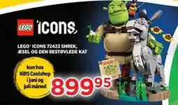 KiDS Coolshop LEGO ICONS 72423 SHREK, ÆSEL OG DEN BESTØVLEDE KAT tilbud