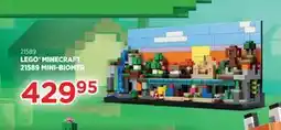 KiDS Coolshop LEGO MINECRAFT 21589 MINI-BIOMER tilbud