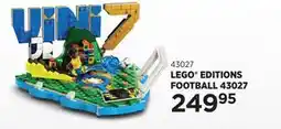 KiDS Coolshop LEGO EDITIONS FOOTBALL 43027 tilbud