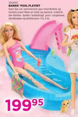 KiDS Coolshop BARBIE POOL PLAYSET tilbud