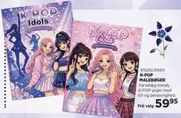 KiDS Coolshop K-POP MALEBØGER tilbud