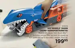 KiDS Coolshop HOT WHEELS SHARK CHOMP TRANSPORTKØRETØJ tilbud