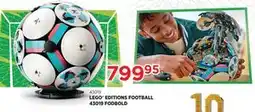 KiDS Coolshop LEGO EDITIONS FOOTBALL 43019 FODBOLD tilbud