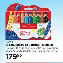 KiDS Coolshop 10 STK. GRIPPY XXL JUMBO + SPIDSER tilbud