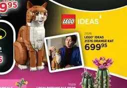KiDS Coolshop LEGO IDEAS 21376 ORANGE KAT tilbud