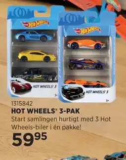 KiDS Coolshop HOT WHEELS 3-PAK tilbud