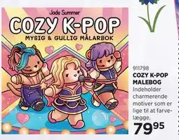 KiDS Coolshop COZY K-POP MALEBOG tilbud
