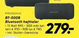 Bilka BT-500B Bluetooth højttaler tilbud