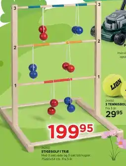 KiDS Coolshop STIGEGOLF I TRÆ tilbud