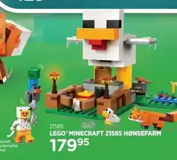 KiDS Coolshop LEGO MINECRAFT 21585 HØNSEFARM tilbud