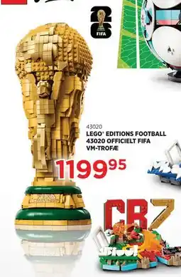 KiDS Coolshop LEGO EDITIONS FOOTBALL 43020 OFFICIELT FIFA VM-TROFÆ tilbud