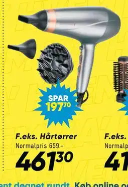 Bilka Hårtørrer tilbud