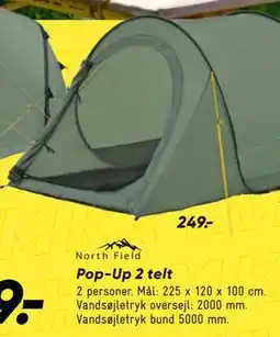 Bilka Pop-Up 2 telt tilbud