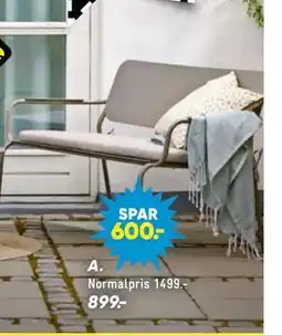 Bilka Bakkedal loungesofa tilbud