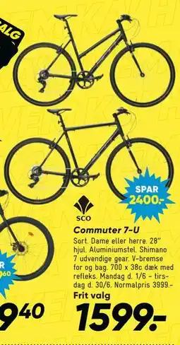 Bilka Commuter 7-U tilbud