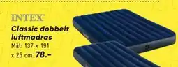 Bilka Classic dobbelt luftmadras tilbud