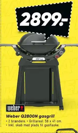 Bilka Weber Q2800N gasgrill tilbud