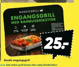 Bilka Nordic engangsgrill tilbud