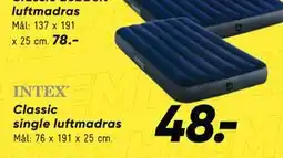 Bilka Classic single luftmadras tilbud