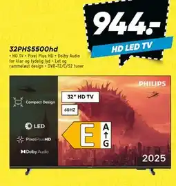 Bilka PHILIPS 32PHS5500hd tilbud