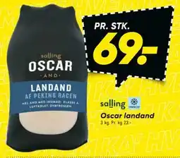 Bilka Oscar landand tilbud