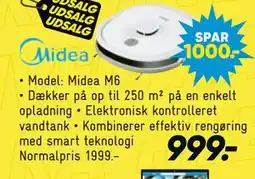 Bilka Midea Robotstøvsuger tilbud