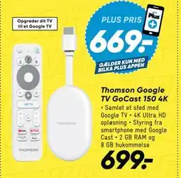 Bilka Thomson Google TV GoCast 150 4K tilbud