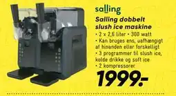 Bilka Salling dobbelt slush ice maskine tilbud