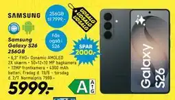 Bilka Samsung Galaxy S26 256GB tilbud