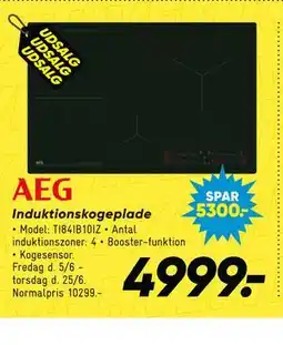 Bilka AEG Induktionskogeplade tilbud