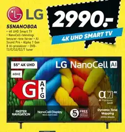 Bilka LG 55NANO80A tilbud