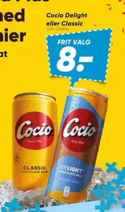 Bilka Cocio Delight eller Classic tilbud