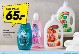 Bilka Biotex vaskemiddel tilbud