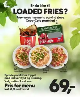 Bilka LOADED FRIES tilbud