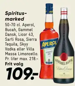 Bilka Spiritusmarked tilbud