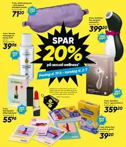 Bilka SPAR 20% på sexual wellness tilbud
