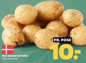 Nye danske kartofler