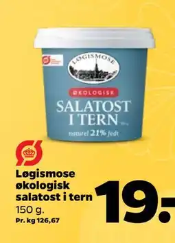 Netto Løgismose økologisk salatost i tern tilbud