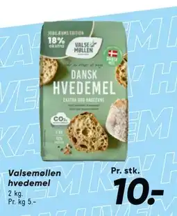Bilka Valsemøllen hvedemel tilbud