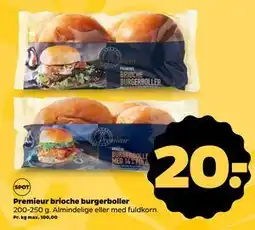Netto Premieur brioche burgerboller tilbud